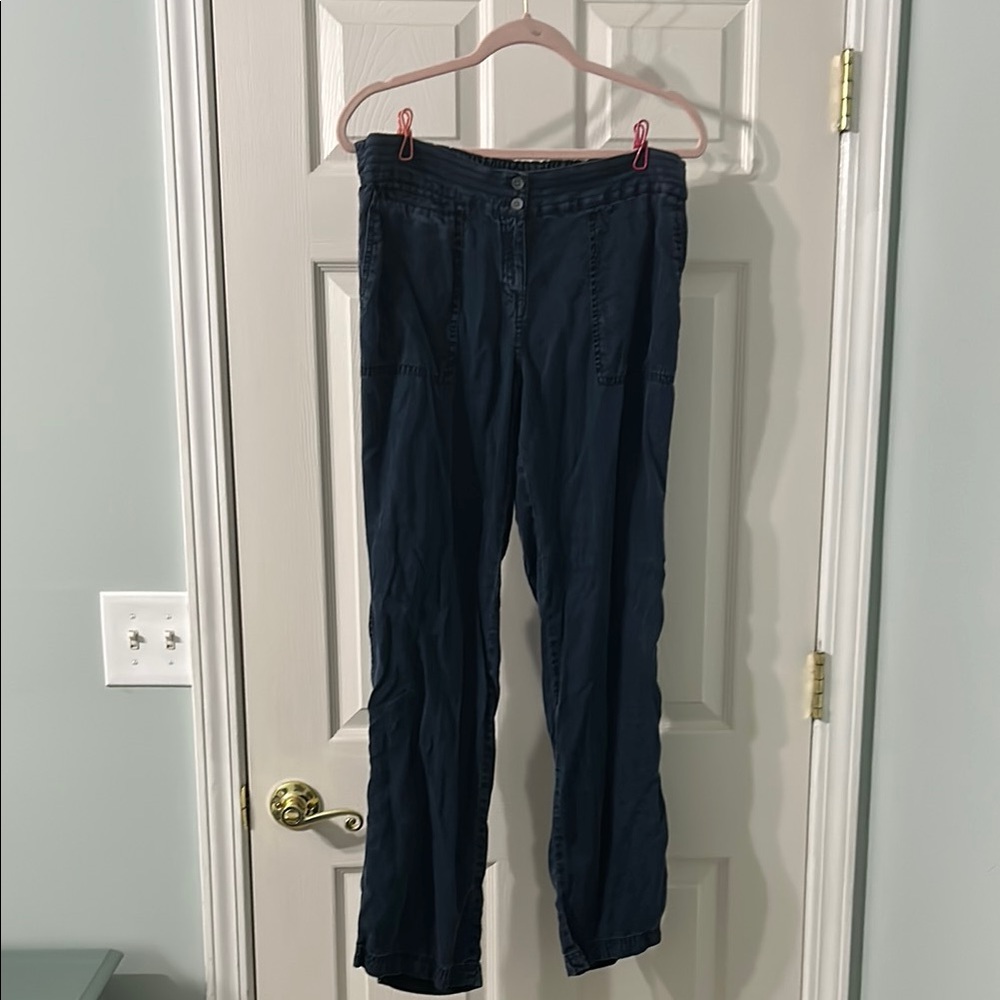 J. Jill Blue Straight Leg Pants